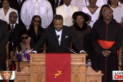 Pastor-Joe-Carter-took-to-the-alter-to-read-some-scripture-and-start-the-celebration-of-Whitney-Houstons-life