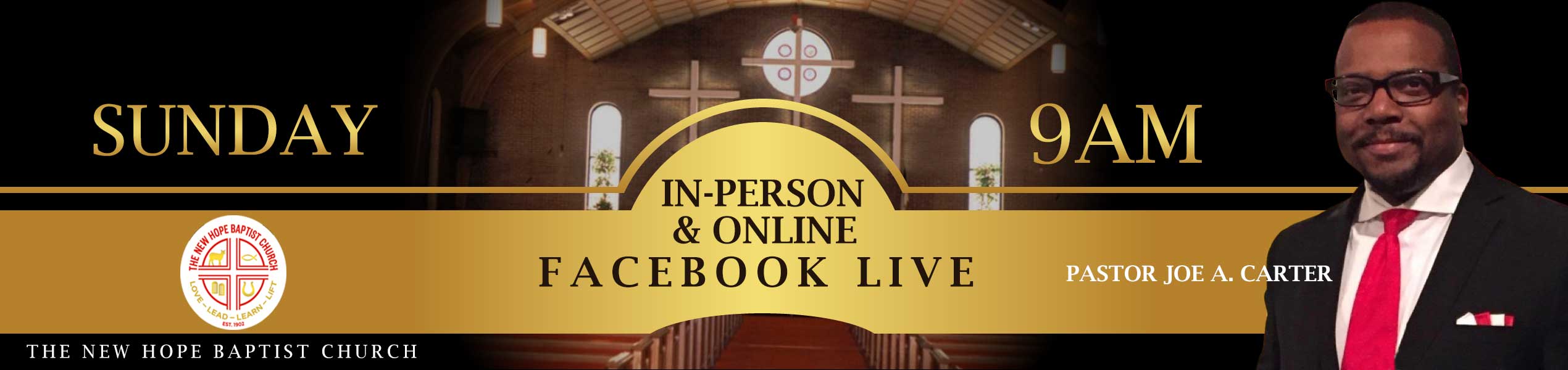 Sunday Service Banner